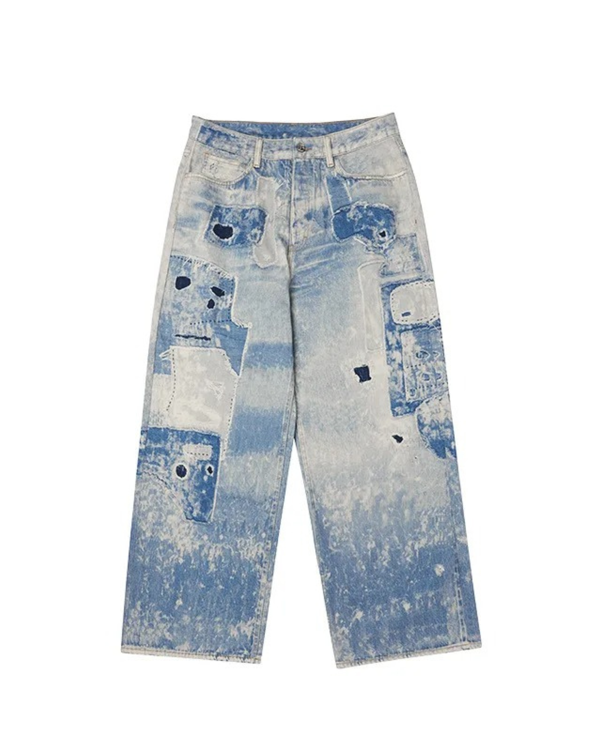 Digital Tie-Dye Denim Unisex