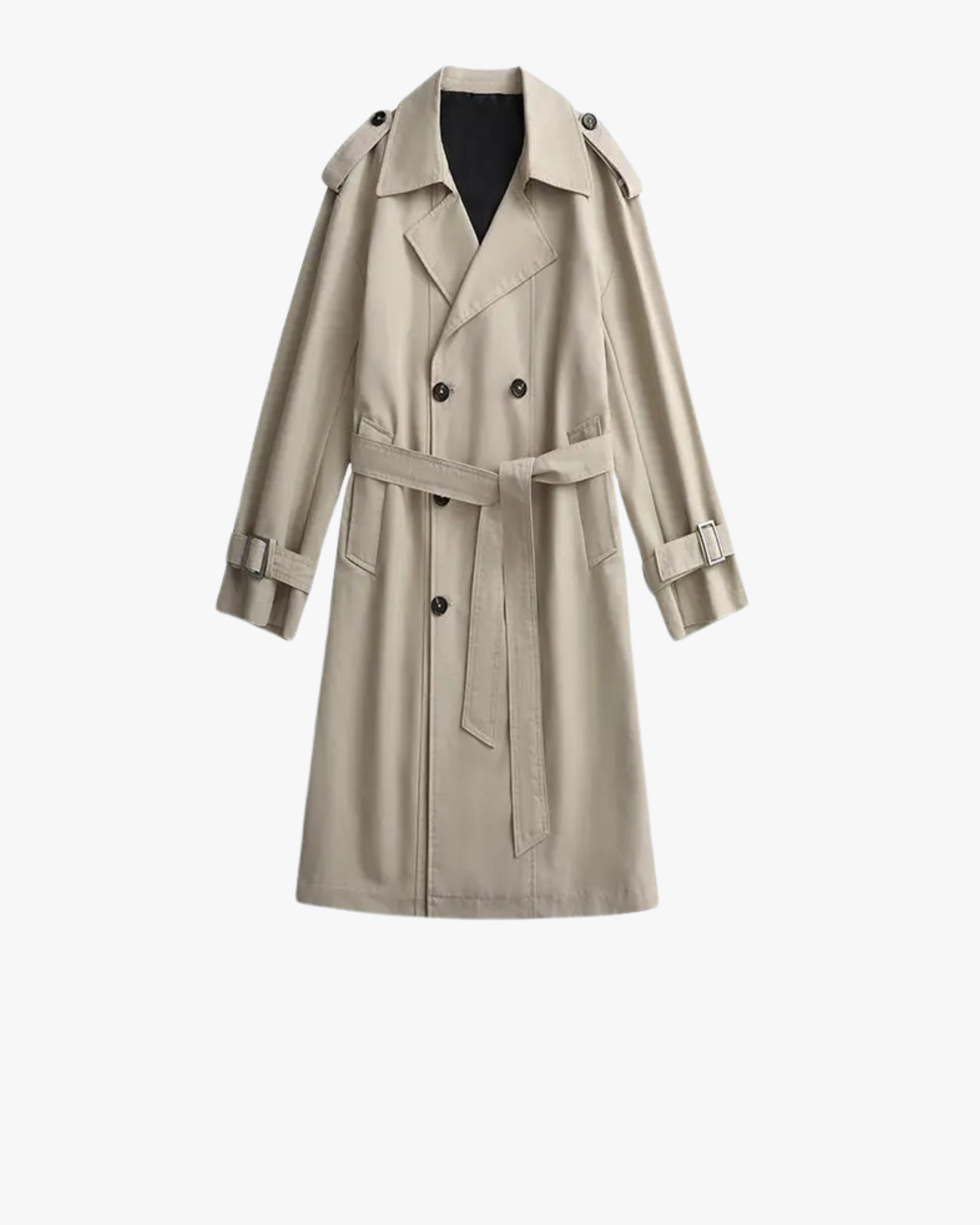 Double-Breasted Trench Coat