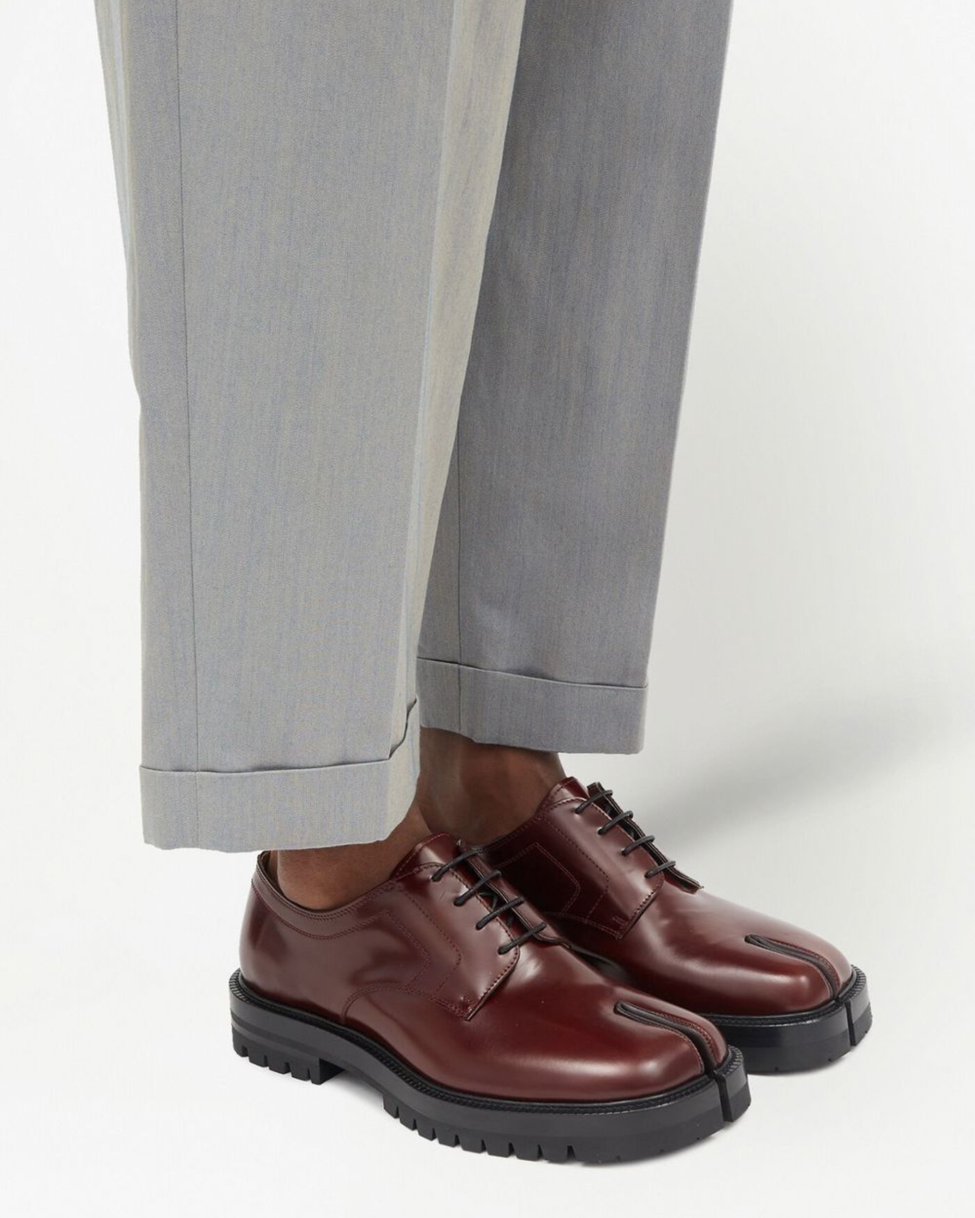 Arc CalfSkin Split-Toe Derby Shoe