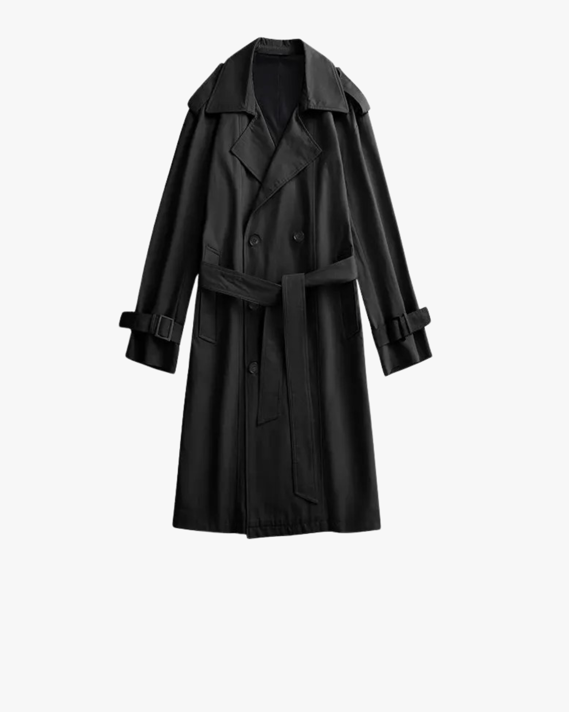 Double-Breasted Trench Coat