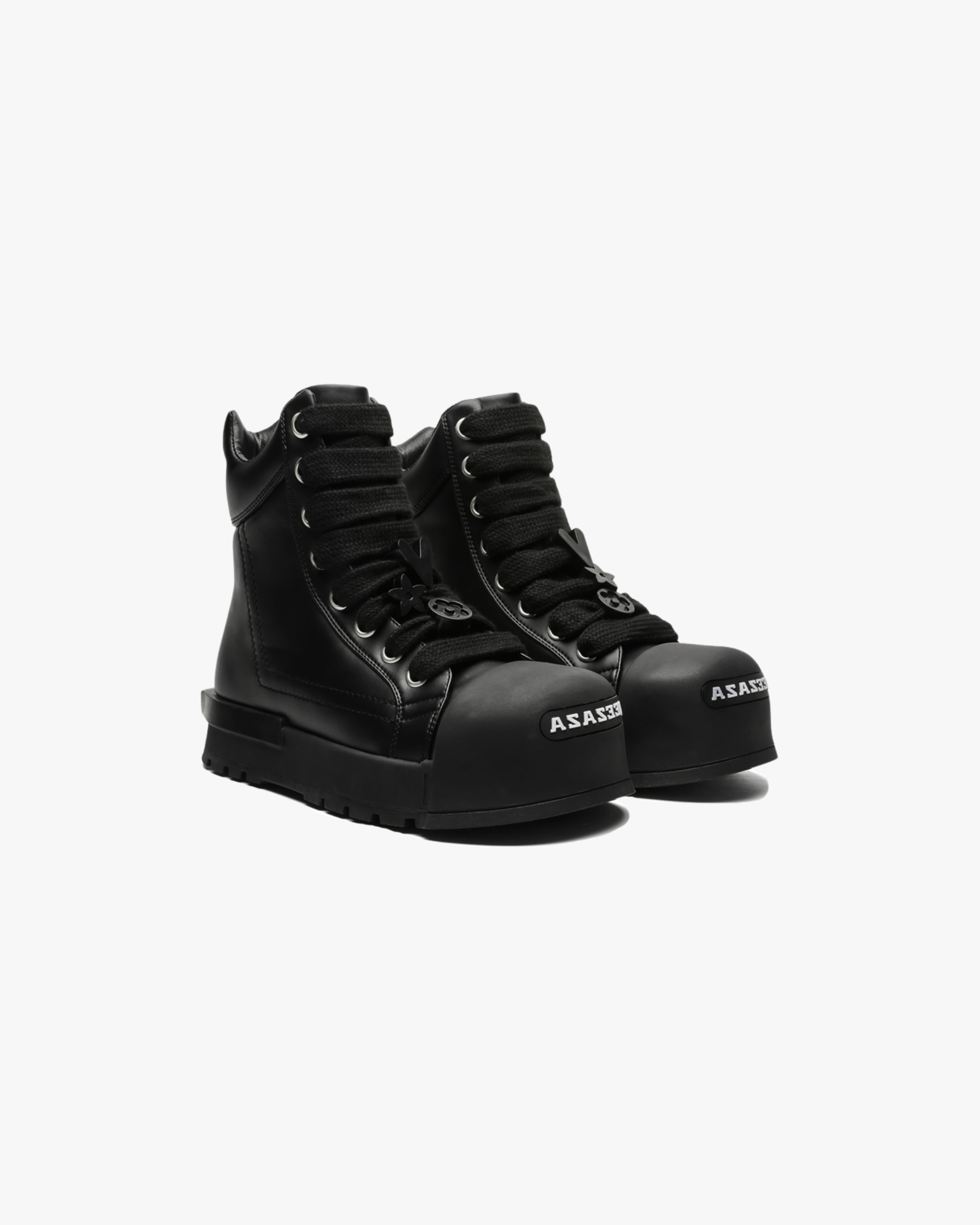 Dig High Top Thick Soled Black