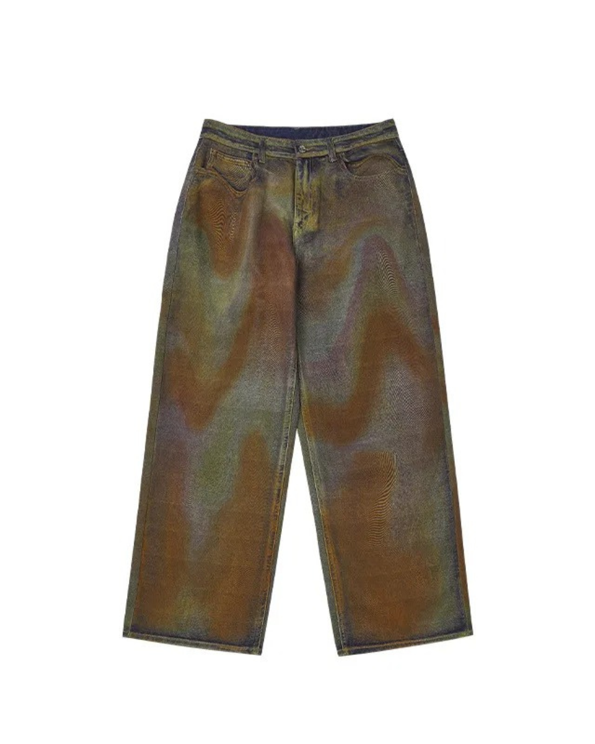 Just Rust-effect denim